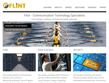 Tablet Screenshot of flint-international.com